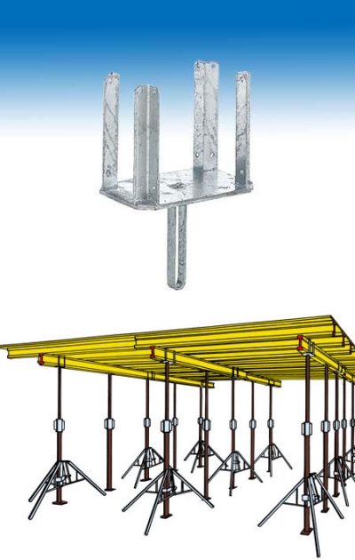 Kopf- und Schalungsstützen